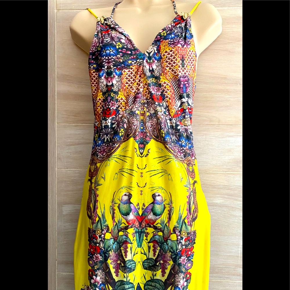 Beautiful Roberto Cavalli halter summer dress